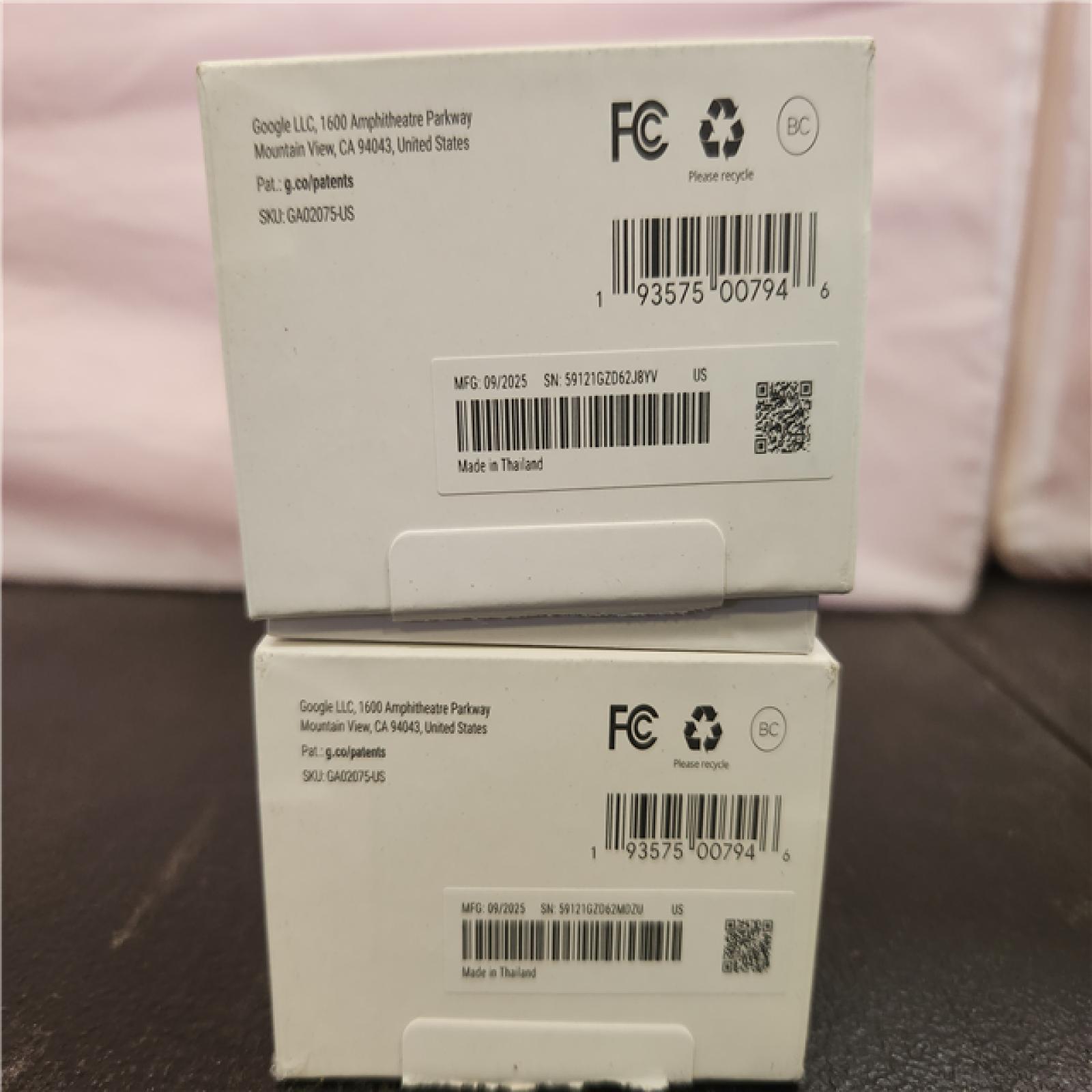 Phoenix AS-IS Google Nest Doorbell - Smart Wi-Fi Video Doorbell Camera - (2-Pack)