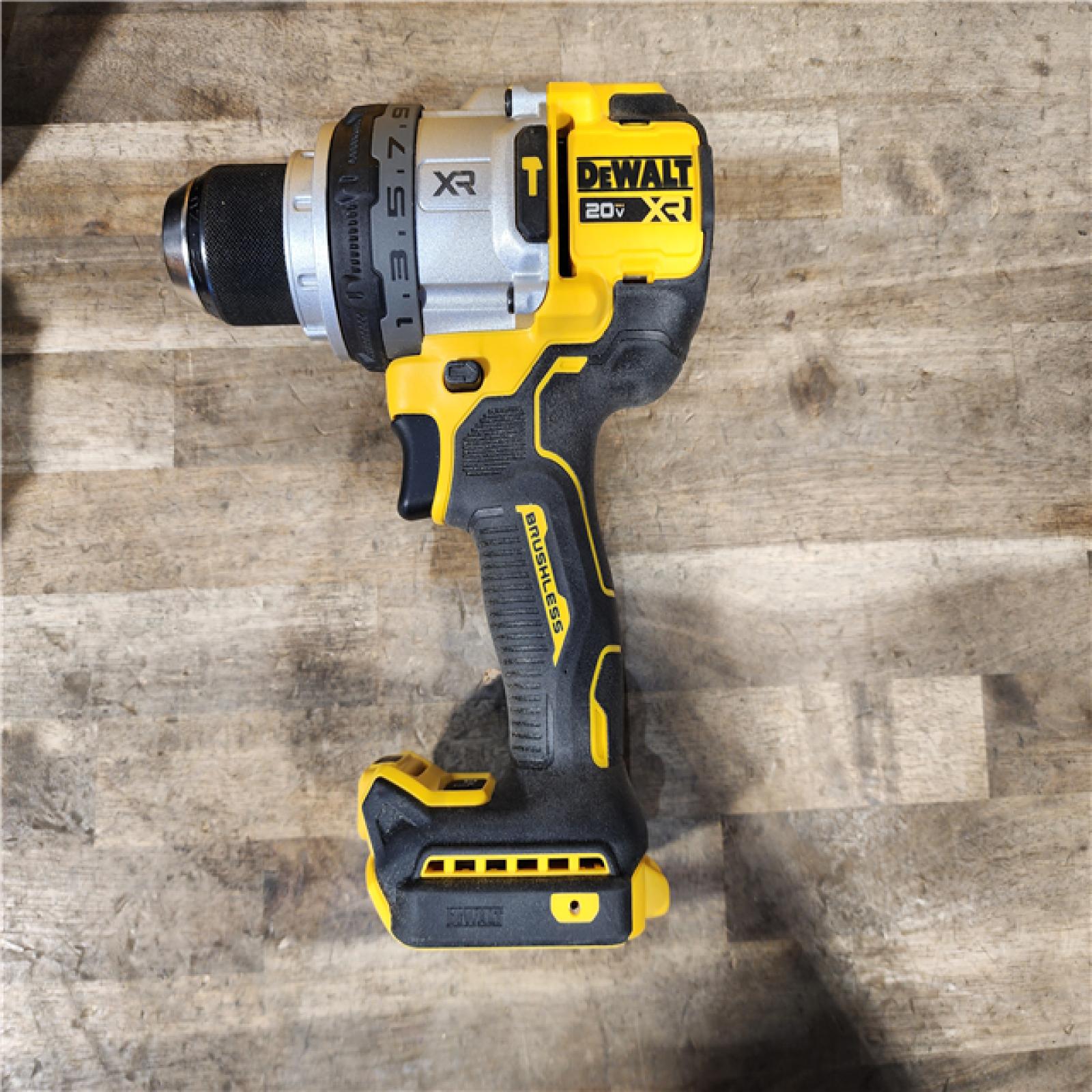 HOUSTON LOCATION - AS-IS DEWALT 20V XR Lithium-Ion Cordless Hammer Drill Kit with 8.0 Ah Battery  Charger and Kit Bag