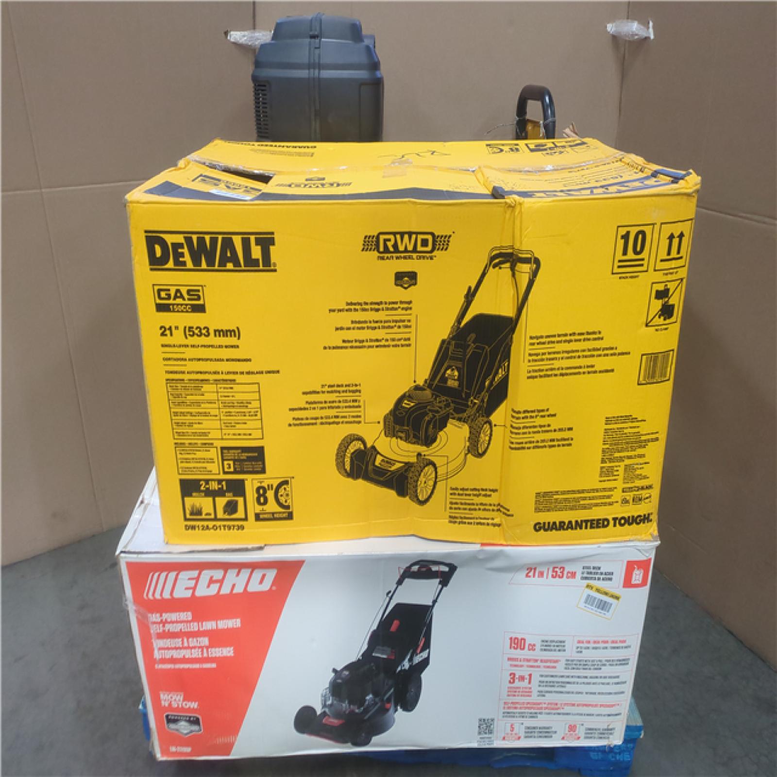 CALIFORNIA AS-IS OUTDOOR POWER EQUIPMENT