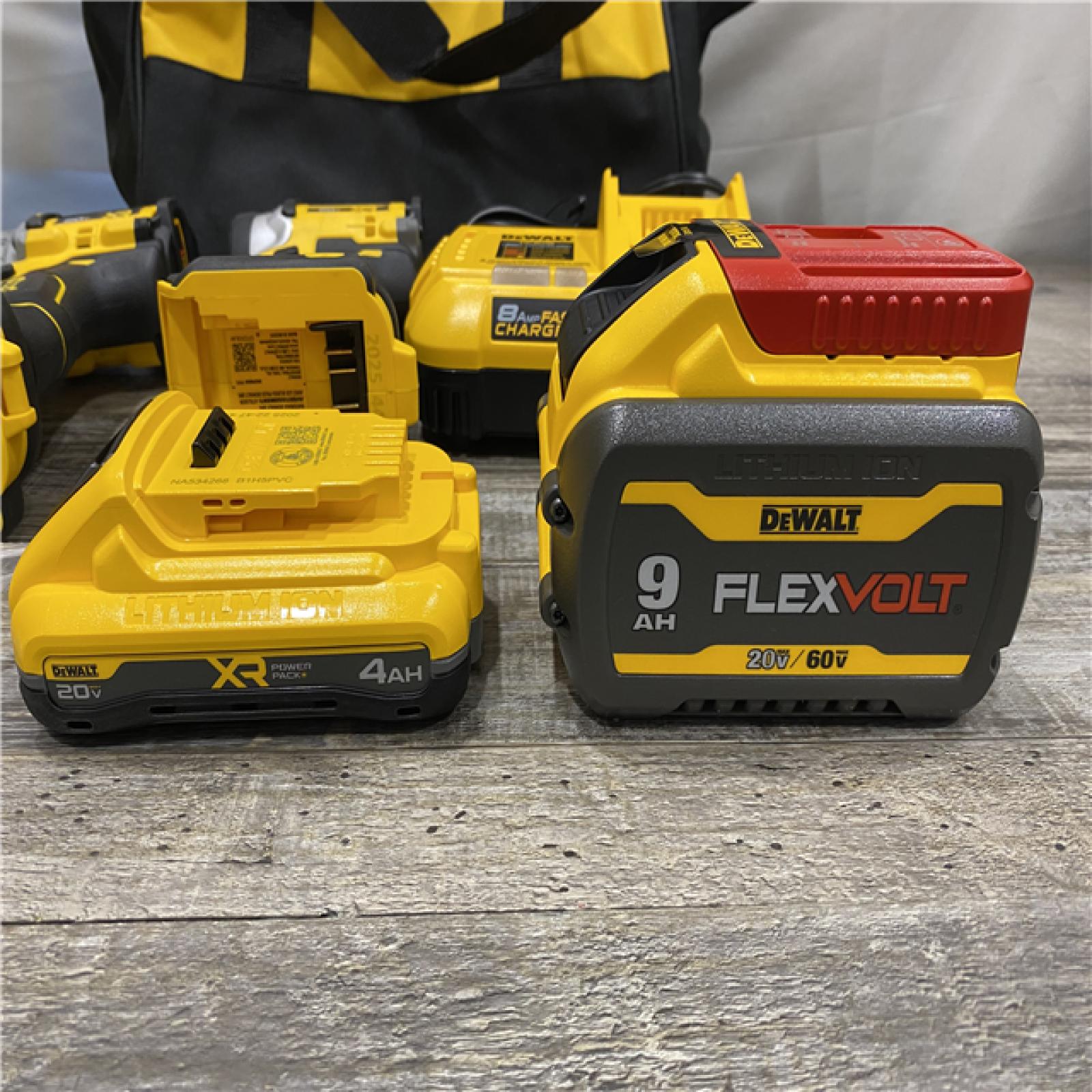 AS-IS DEWALT 20V Lithium-Ion Cordless 2-Tool Combo Kit