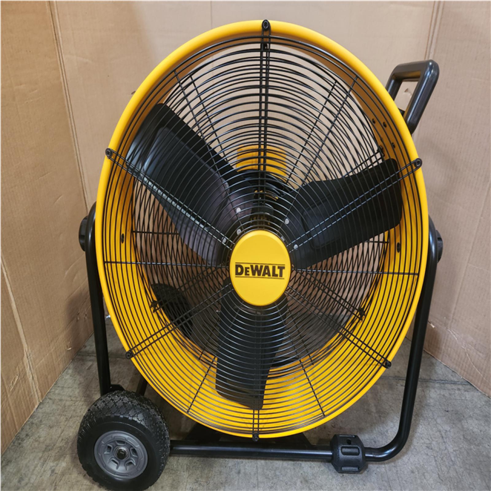 Phoenix NEW DEWALT 24 in. Heavy-Duty Drum Fan with Extra Long 12 ft. Power Cord and Stepless Speed Control