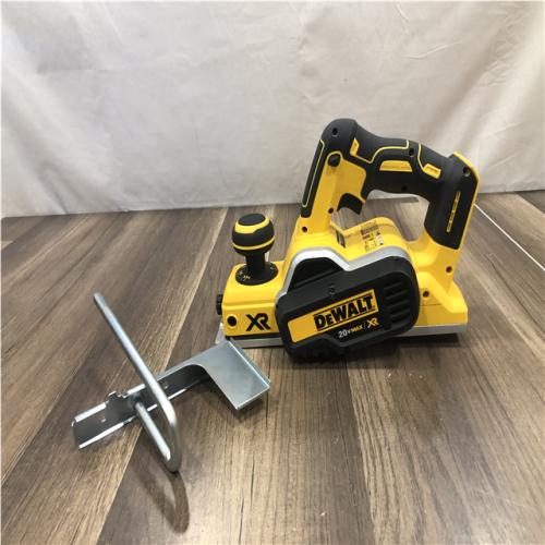 AS-IS DEWALT 20V MAX XR Cordless Brushless 3-1/4 in. Planer (Tool Only)