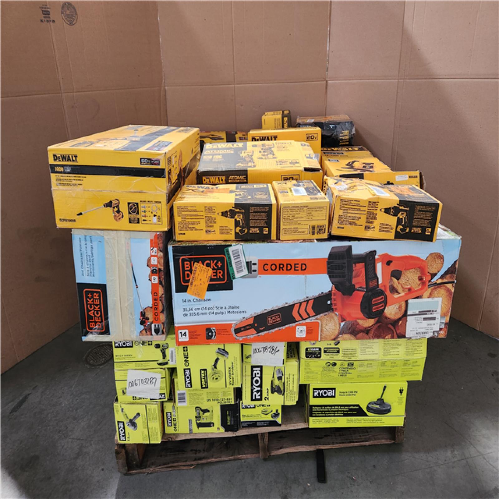 California As-Is Tool Pallet