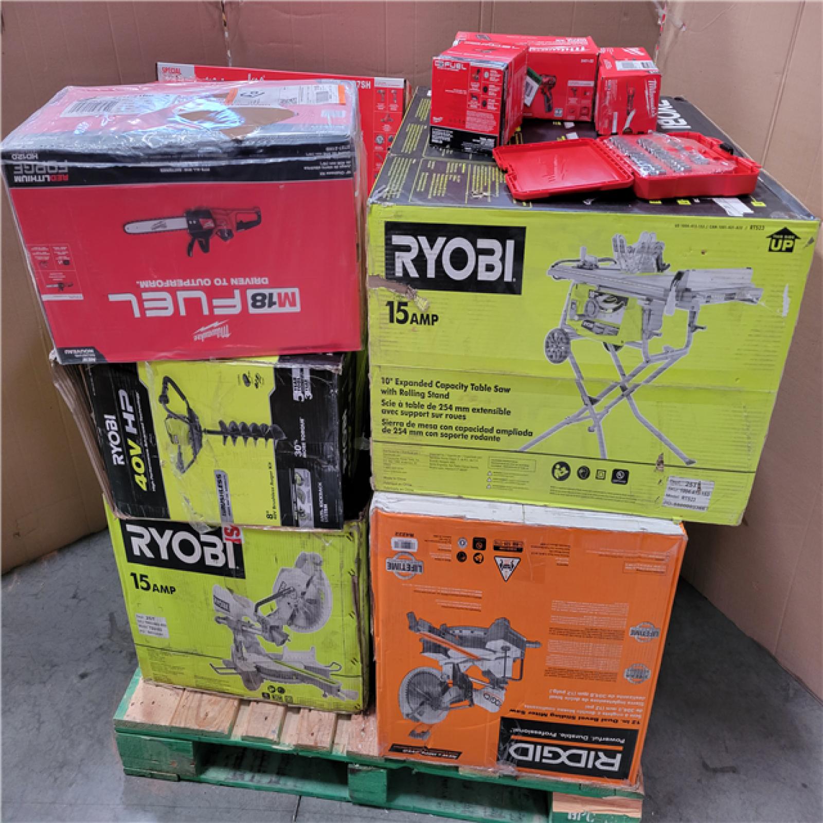 CALIFORNIA AS-IS TOOL PALLET