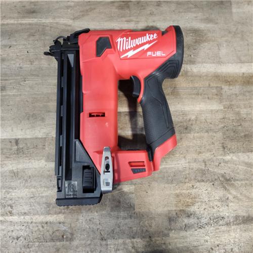 HOUSTON LOCATION - AS-IS Milwaukee M12 FUEL 18 Gauge Compact Brad Nailer (Tool-Only)