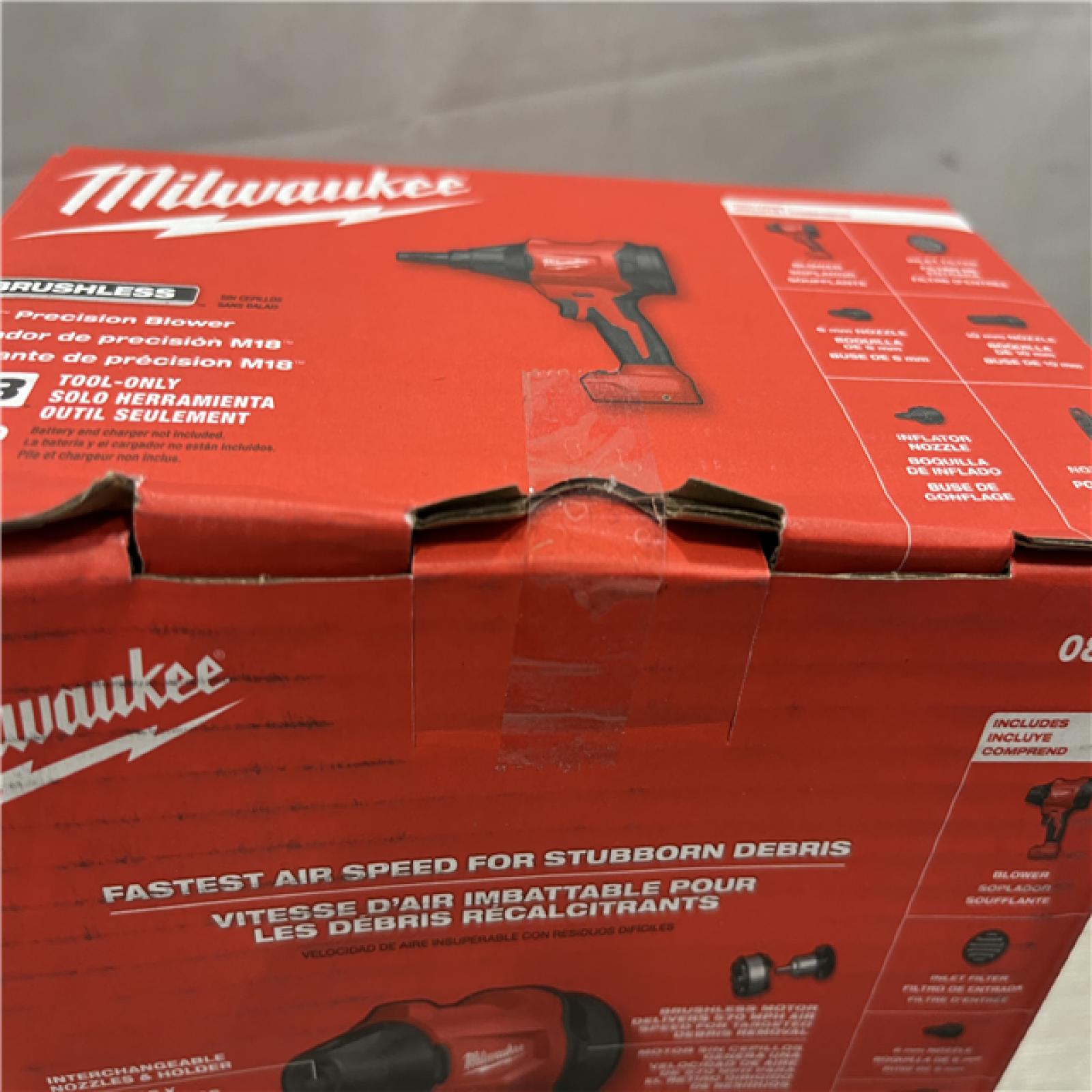 NEW - Milwaukee 18V Lithium-Ion 570 MPH Brushless Cordless Precision Blower (Tool-Only)