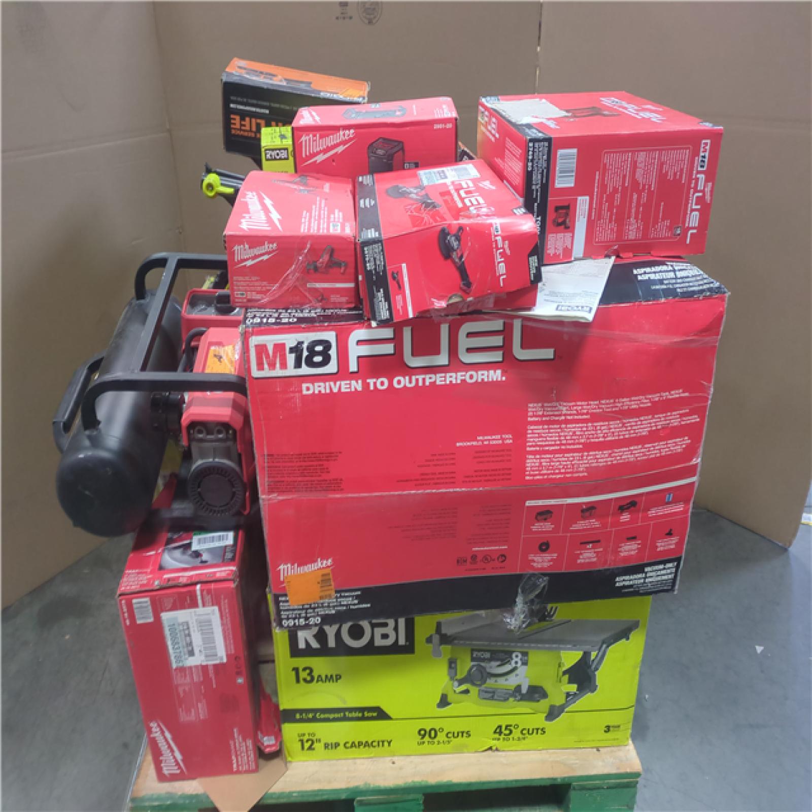 CALIFORNIA AS-IS TOOL PALLET