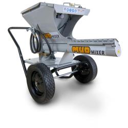 Phoenix MUDMIXER Heavy Duty Portable Continuous Concrete Mixer Evolution (Unit Powers on)