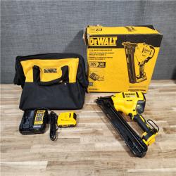 HOUSTON LOCATION - AS-IS DEWALT 20V MAX XR Lithium-Ion Cordless 2-1/2 in. 15-Gauge Finish Nailer Kit