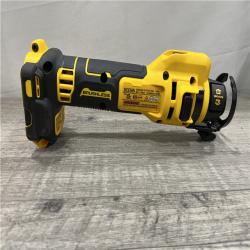 AS-IS DEWALT XR 20V Lithium-Ion Cordless Rotary Drywall Cut-Out Tool (Tool Only)