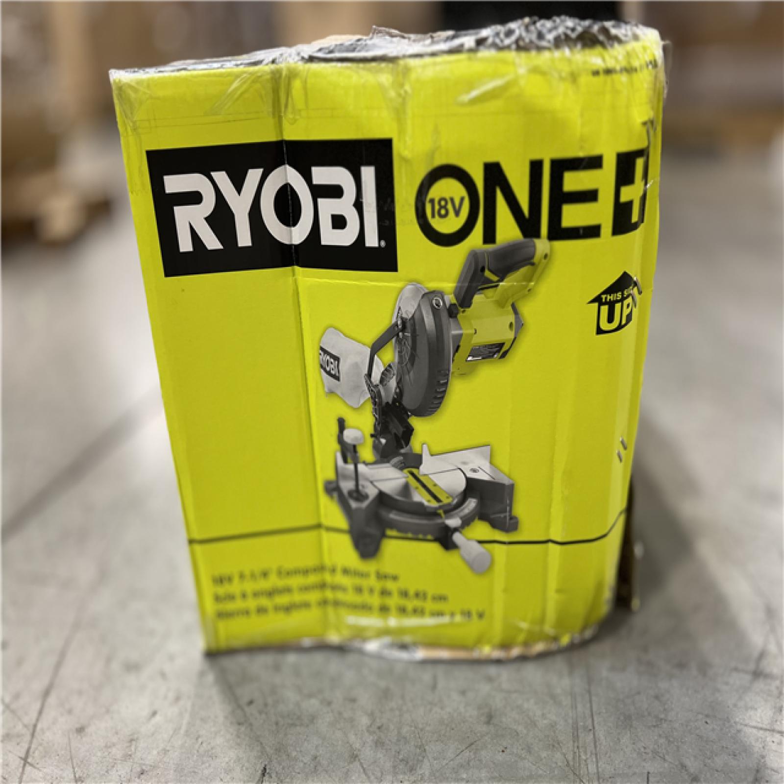 NEW! - RYOBI ONE+ 18V Cordless 7-1/4 in. Compound Miter Saw (Tool Only)