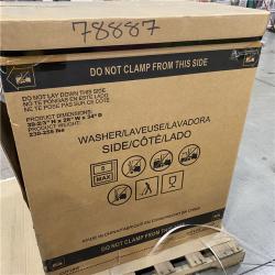 DALLAS LOCATION - AS-IS- GE Profile 5.3 cu. ft. Smart Front Load Washer in Sapphire Blue w/OdorBlock UltraFresh Vent System  Microban  Tier 2 EStar