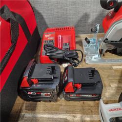 HOUSTON LOCATION - AS-IS (APPEARS LIKE NEW) Milwaukee M18 18V Lithium-Ion Cordless 5 Tool Combo Kit
