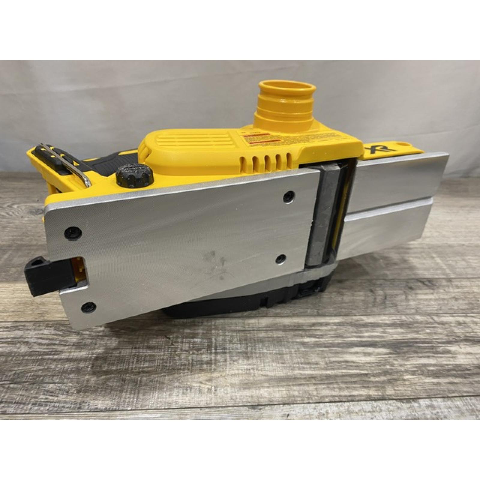 AS-IS DEWALT 20V MAX XR Cordless Brushless 3-1/4 in. Planer (Tool Only)