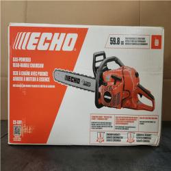 Phoenix NEW ECHO 20 in. 59.8 cc Gas 2-Stroke Rear Handle Timber Wolf Chainsaw