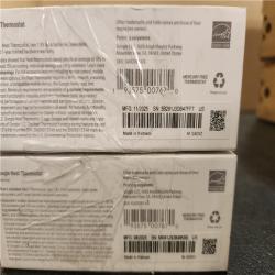 Phoenix AS-IS Google Nest Thermostat - Smart Programmable Wi-Fi Thermostat - (2-Pack)