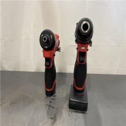 AS-IS - Milwaukee M12 FUEL 12-Volt Lithium-Ion Brushless Cordless Hammer Drill and Impact Driver Combo Kit