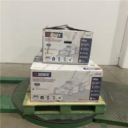 Dallas Location - As-Is  SENIX 21-in Gas Push lawn mower with 140-cc Briggs and Stratton Engine(Lot Of 3)