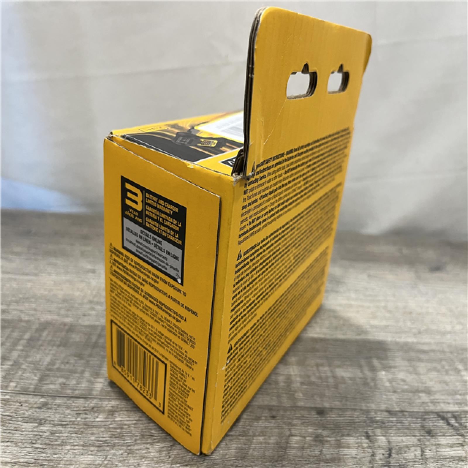 NEW - DEWALT 20V MAX XR POWERSTACK Lithium-Ion Battery Starter Kit with 1.7Ah Battery and Charger