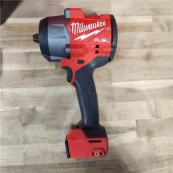 HOUSTON LOCATION - AS-IS Milwaukee M18 1/2 in. Cordless Brushless High Torque Impact Wrench Kit (Battery & Charger)