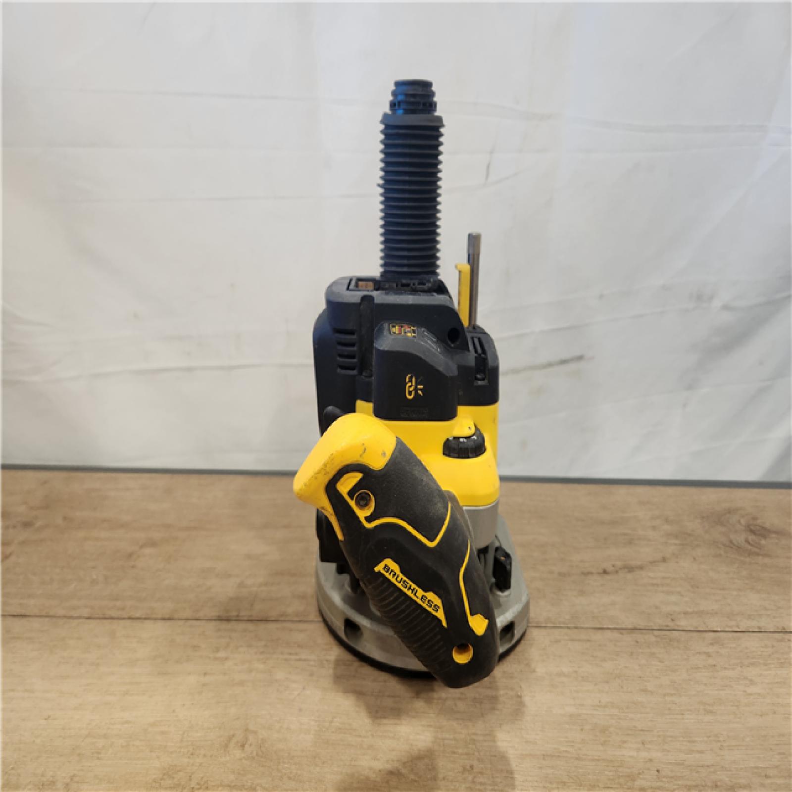 AS-IS- 20V MAX XR 2-1/4 Peak HP Brushless Cordless Plunge Router (Tool Only)