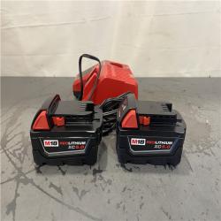 AS-IS- M18 18-Volt Lithium-Ion XC Starter Kit with Two 5.0Ah Batteries and Charger