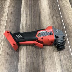 AS-IS Milwaukee FUEL 18V Lithium-Ion Brushless Cordless 4-1/2 in./5 in. Grinder with Variable Speed & Paddle Switch (Tool-Only)