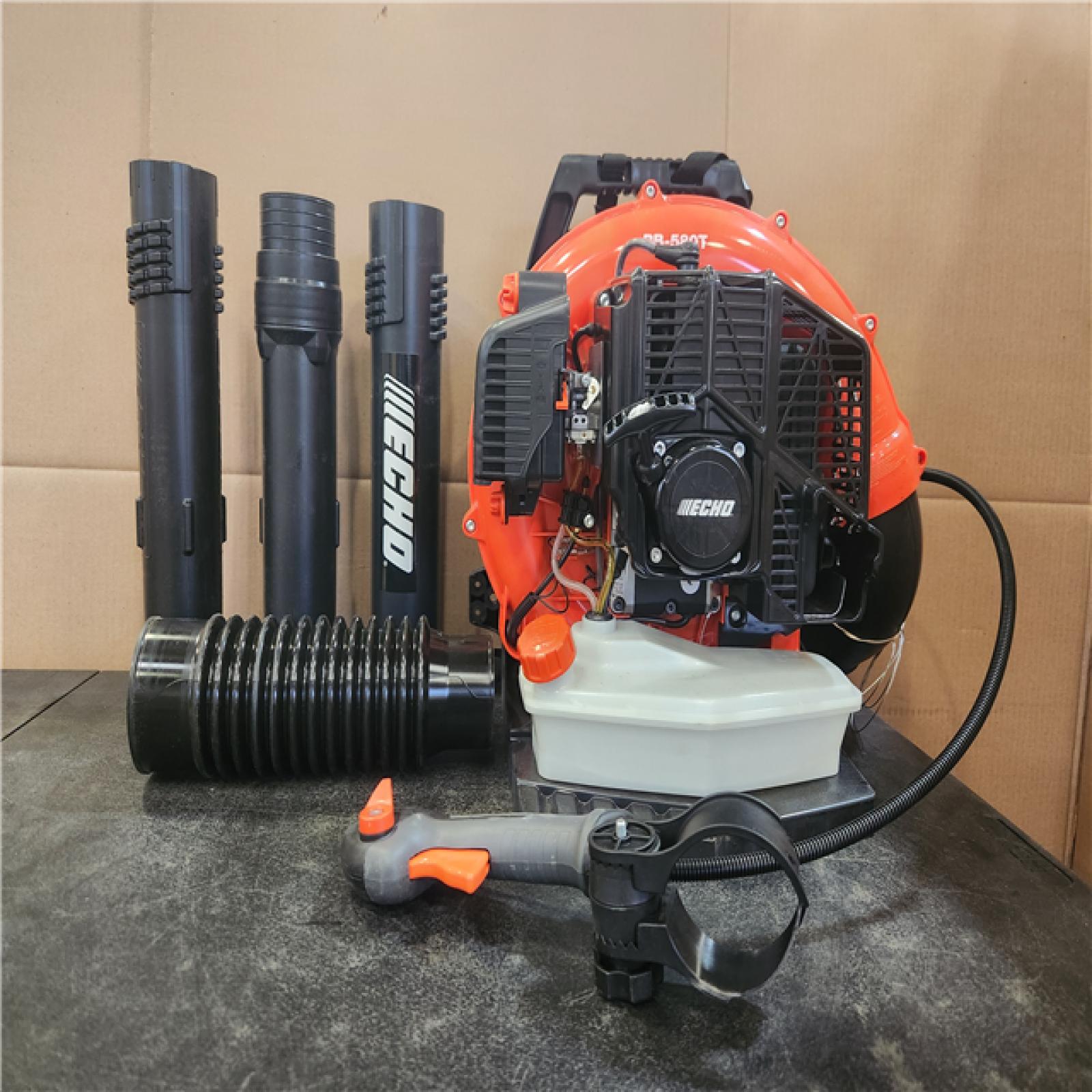 Phoenix ECHO 216 MPH 517 CFM 58.2cc Gas 2-Stroke Backpack Leaf Blower with Tube Throttle