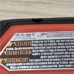 AS-IS Milwaukee 2880-20 FUEL 18V Cordless 4-1/2 in./5 in. Grinder (Tool-Only)
