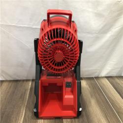 AS-IS Milwaukee 18-Volt Lithium-Ion Brushless Cordless PACKOUT Jobsite Fan (Tool-Only)