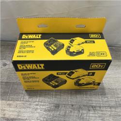 NEW - DEWALT 20V MAX Lithium-Ion Starter Kit with 4.0 Ah and 5.0 Ah Batteries and Charger