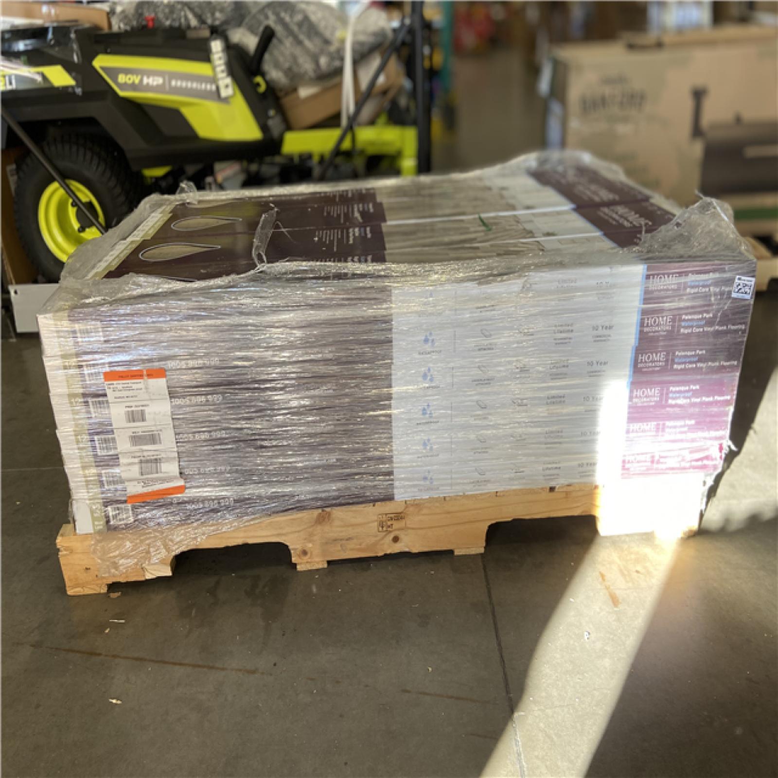 DALLAS LOCATION - Home Decorators Collection Palenque Park 12 MIL x 7 in. W x 48 in. L Waterproof Click Lock Luxury Vinyl Plank Flooring (23.8 sq.ft. /Case) - 24 CASES