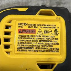 AS-IS DEWALT ATOMIC 20V MAX Cordless Brushless Oscillating Multi Tool (Tool Only)
