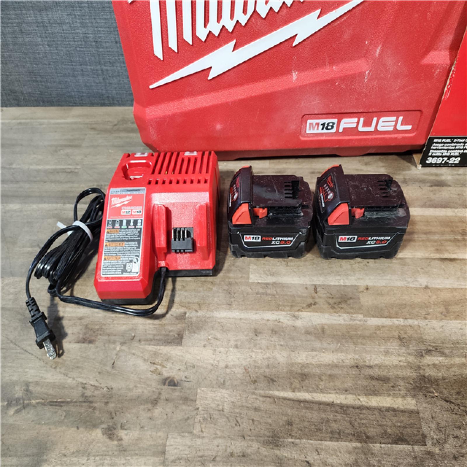 HOUSTON LOCATION - AS-IS M18 FUEL 18V Lithium-Ion Brushless Cordless Hammer Drill and Impact Driver Combo Kit (2-Tool) with 2 Batteries