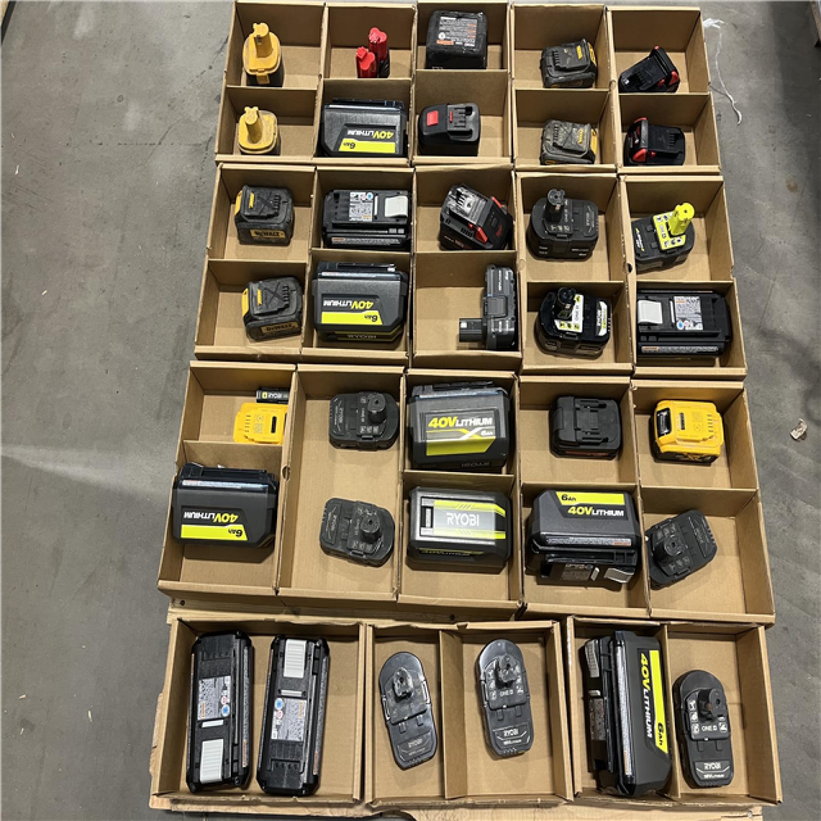 DALLAS LOCATION - AS-IS BATTERY  PALLET