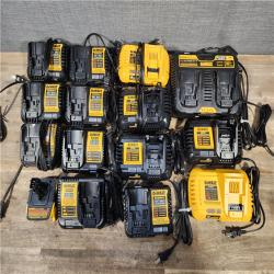 HOUSTON LOCATION - AS-IS DEWALT BATTERY CHARGER PACK QTY - 15
