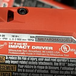 AS-IS Milwaukee FUEL 18V Lithium-Ion Brushless Cordless Hammer Drill and Impact Driver Combo Kit