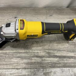 AS-IS DEWALT 20V MAX Cordless Brushless 4-1/2 in. Angle Grinder with Paddle Switch (Tool Only)