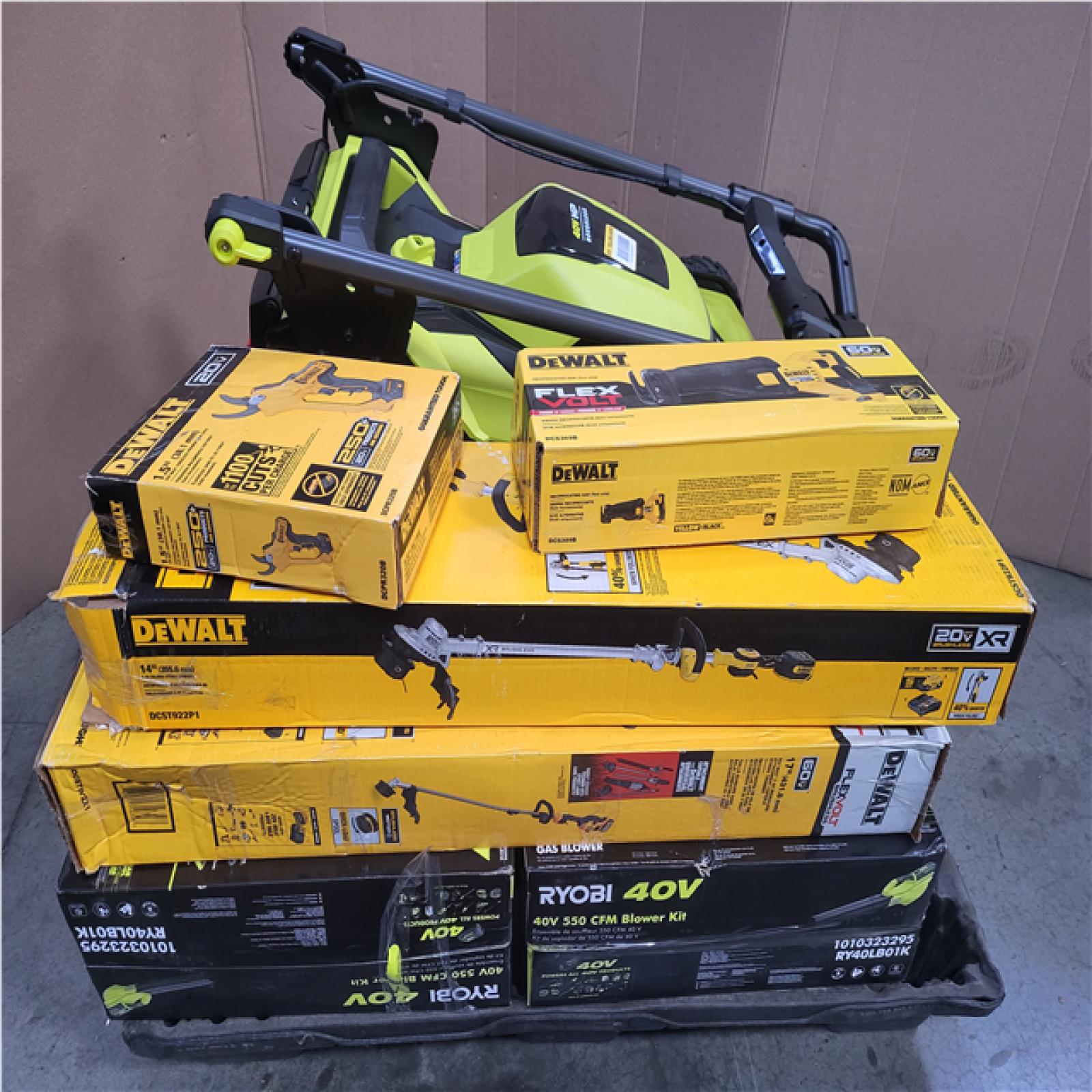 CALIFORNIA AS-IS TOOL PALLET