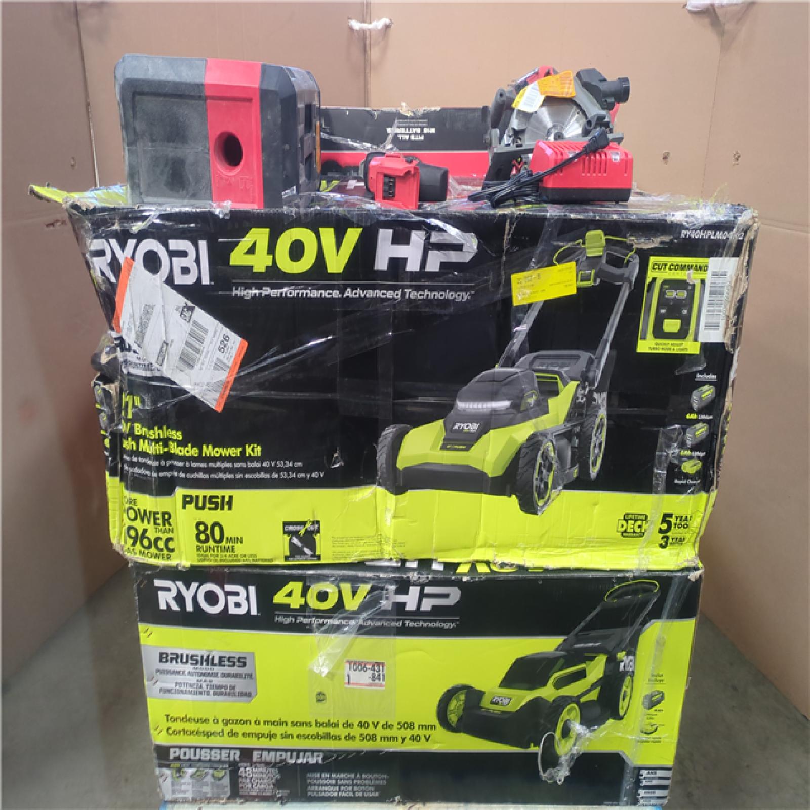 CALIFORNIA AS-IS TOOL PALLET