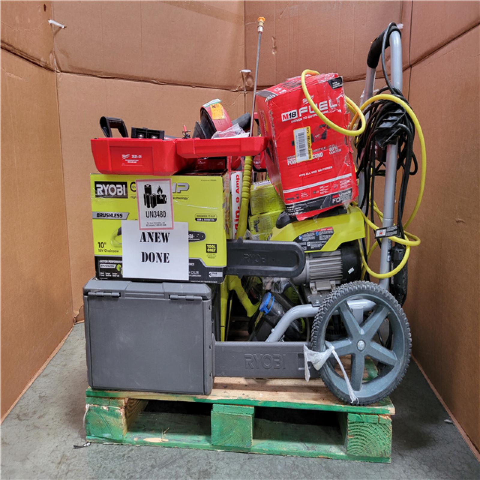 CALIFORNIA AS-IS TOOL PALLET