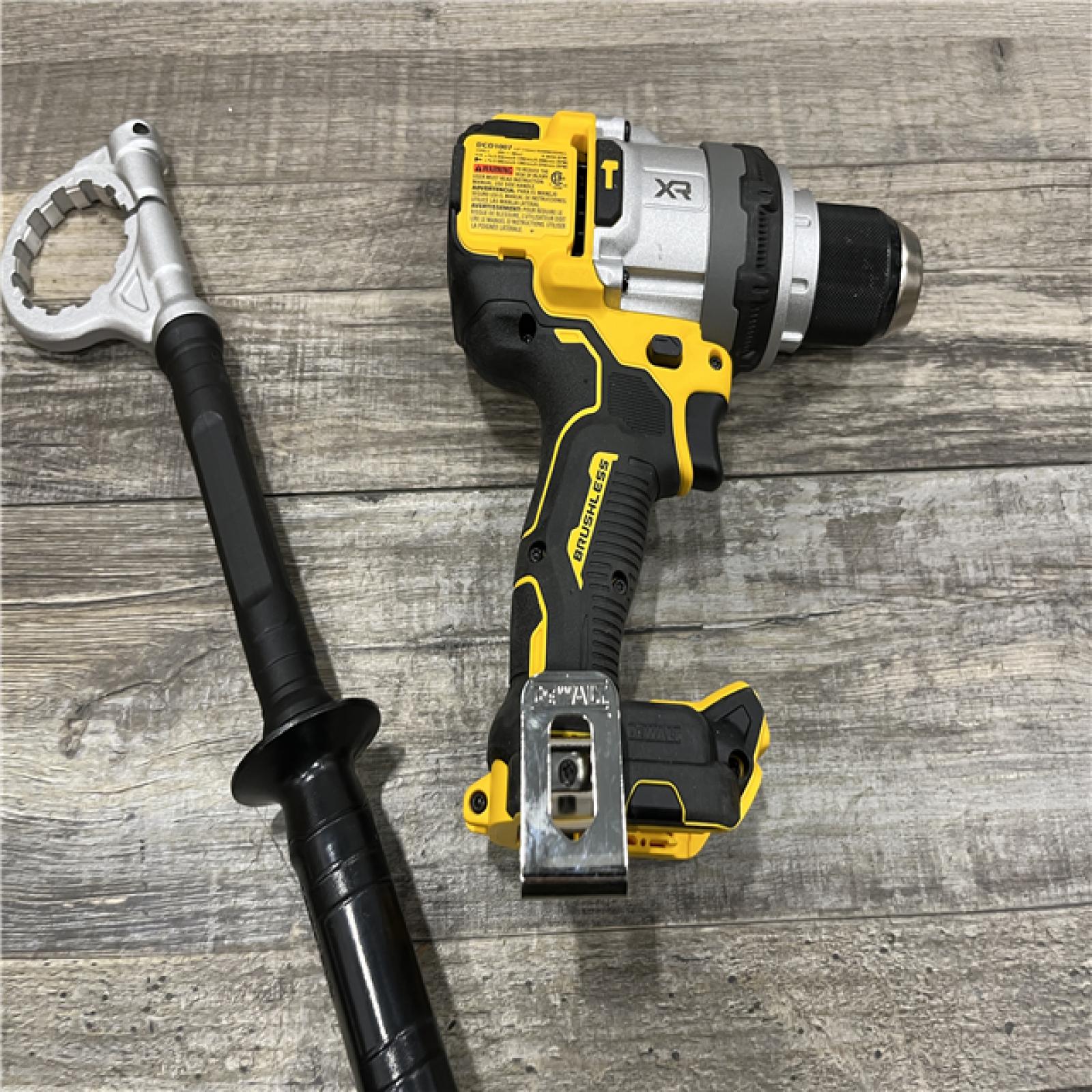AS-IS DEWALT 20V MAX Brushless Cordless 1/2 3-Speed Hammer Drill (Tool-Only)
