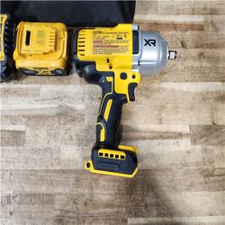 HOUSTON LOCATION - AS - IS DEWALT 20V MAX Lithium-Ion Cordless 1/2 in. Impact Wrench Kit