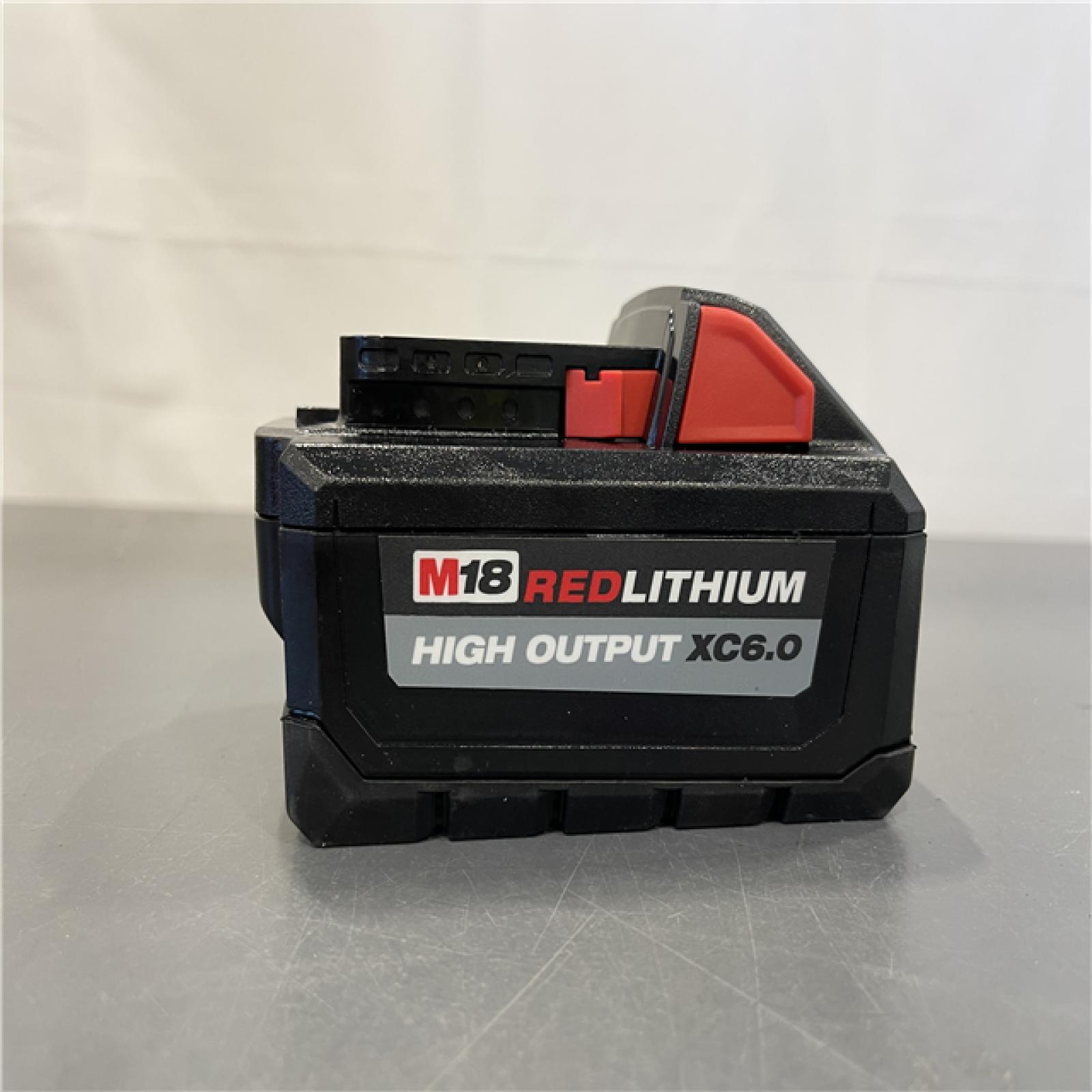 AS-IS Milwaukee 48-11-1865 M18 REDLITHIUM HIGH OUTPUT 6.0Ah Battery Pack