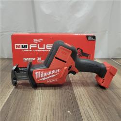 AS-IS MILWAUKEE M18 FUEL 18V Lithium-Ion Brushless Cordless HACKZALL Reciprocating Saw (Tool-Only)