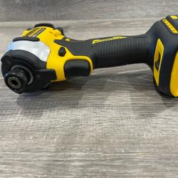 AS-IS DEWALT ATOMIC 20V MAX Lithium-Ion Cordless 1/4 in. Brushless Impact Driver Kit