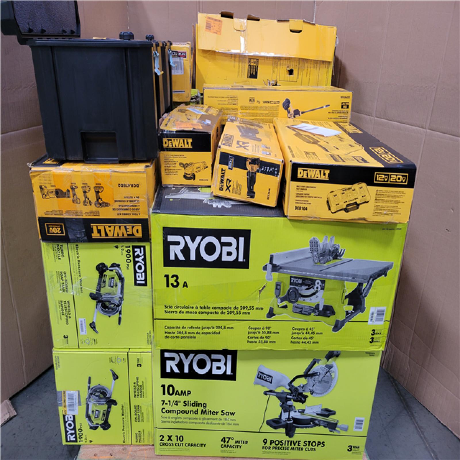 CALIFORNIA AS-IS TOOL PALLET