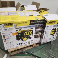 Dallas Location - As-Is Champion Power Equipment GasolinePortable Generator(Lot Of 4)