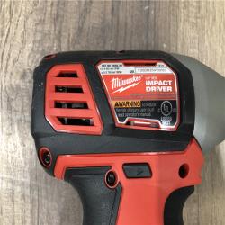 AS-IS Milwaukee 18V Lithium-Ion Cordless 1/4 in. Hex Impact Driver (Tool-Only)