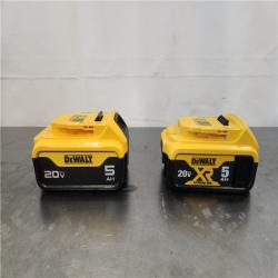 AS-IS- DEWALT 20V MAX Lithium-Ion 5.0Ah Battery (2-Pack)